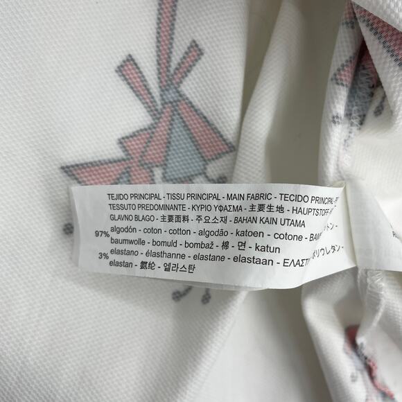 ZARA Skirt Women's Med Trafaluc Collection Textured Floral Print Knee Length - Picture 3 of 7